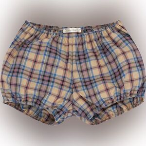 CHARLIE B Multicolor Plaid Women's Shorts